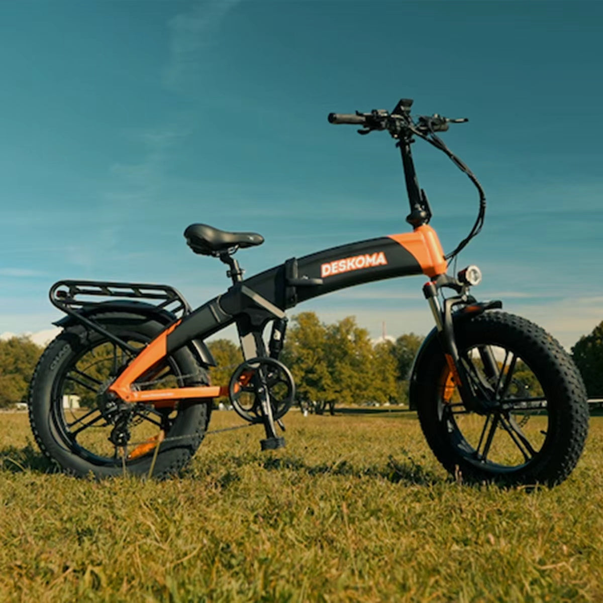 DESKOMA Full Suspension Electric Fat Tire Bike