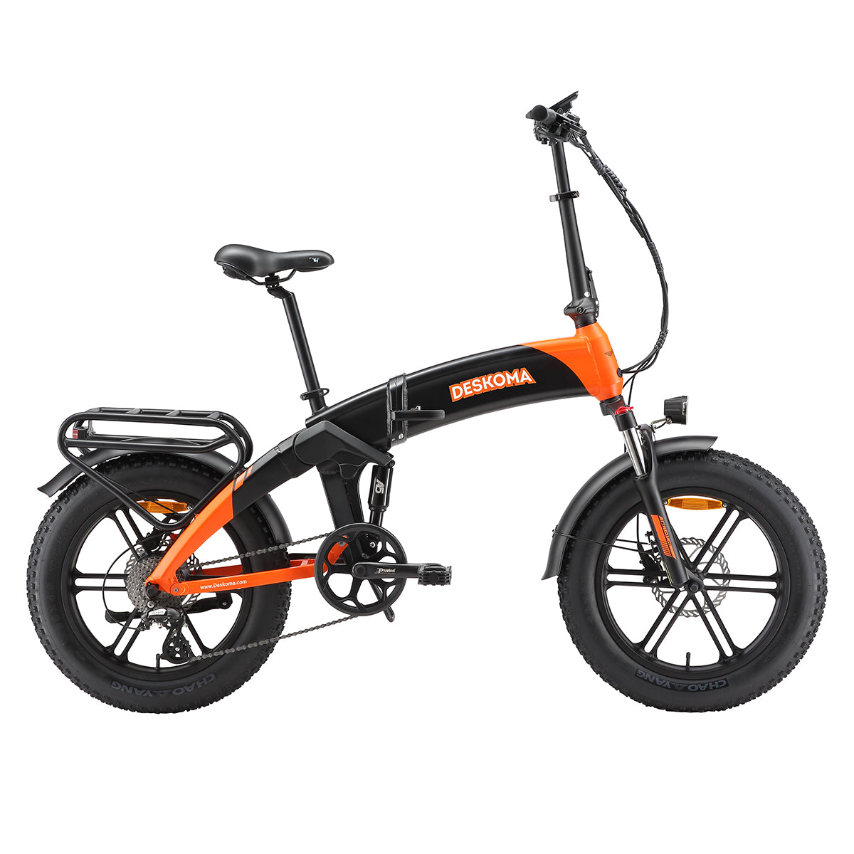 DESKOMA Full Suspension Electric Fat Tire Bike