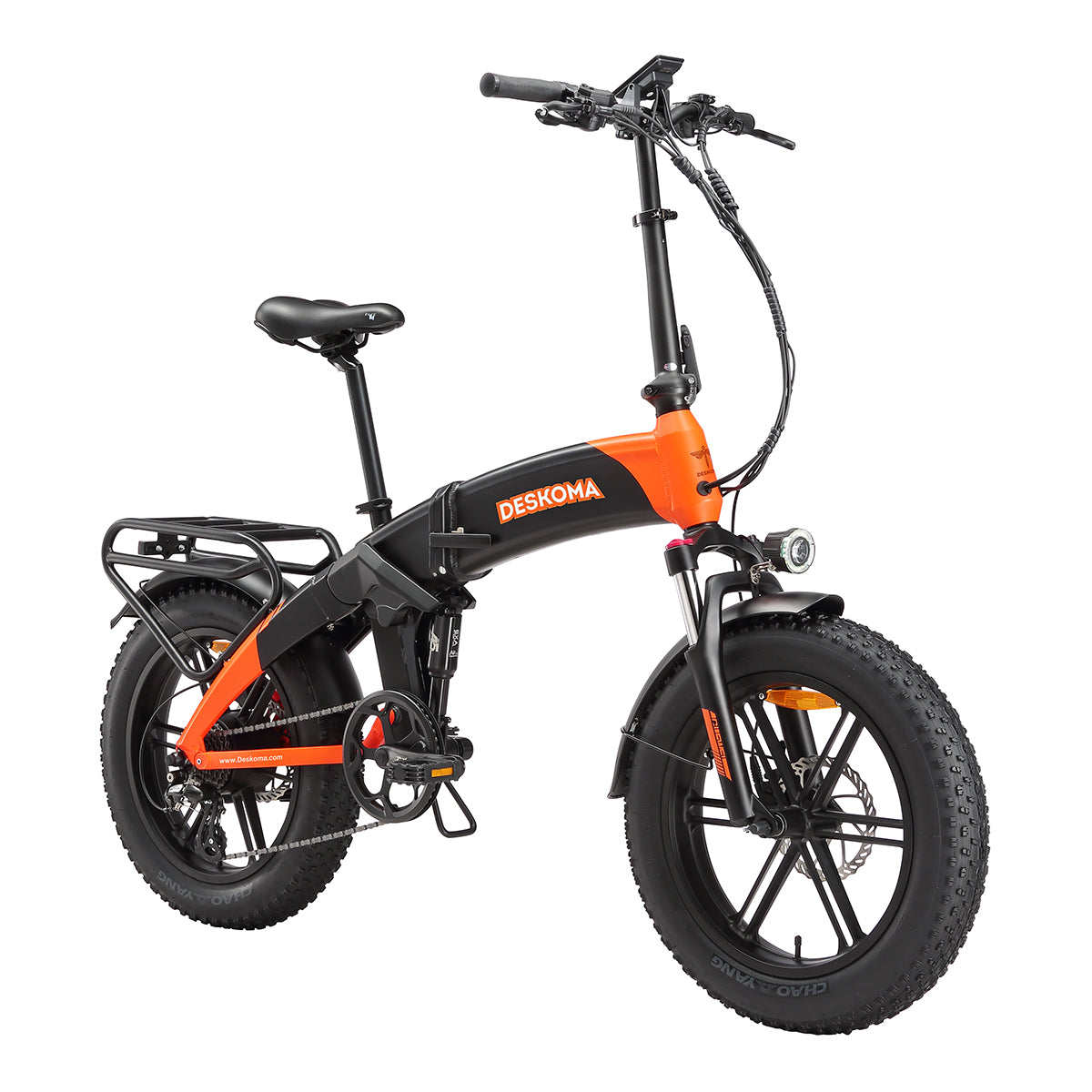 DESKOMA Full Suspension Electric Fat Tire Bike