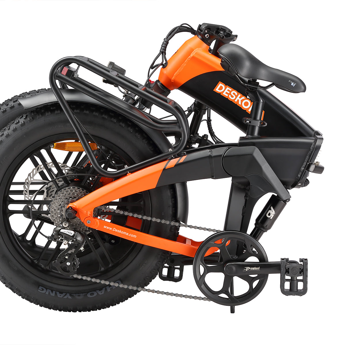 DESKOMA Full Suspension Electric Fat Tire Bike